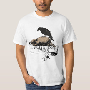 ビーバー&クロウタバーン Tシャツ