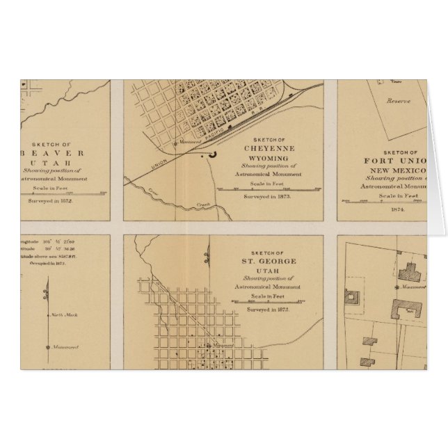 ビーバー，チェエン，フォートユニオン，ジョージタウン (正面横)