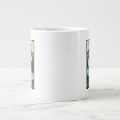 ビーバー&山フードシーンヴィンテージトラベル ジャンボコーヒーマグカップ (正面)