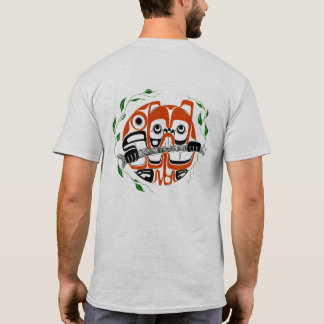 ビーバー – NWコースト先住民アメリカスタイルTシャツ Tシャツ
