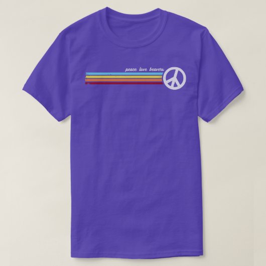 ビーバー Tシャツ (デザイン正面)