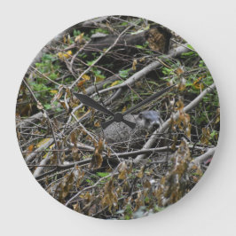 ビーバ忙しー ラージ壁時計