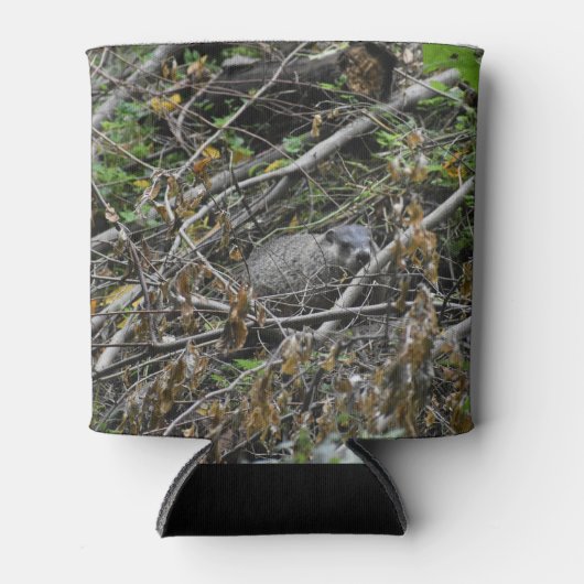 ビーバ忙しー 缶クーラー (正面)