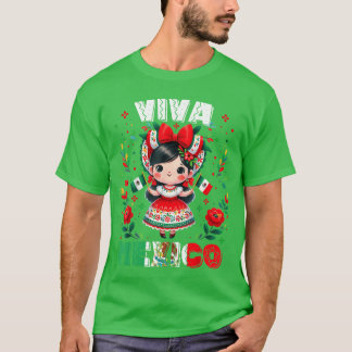 ビーバ メイコ メイカン ガール 国旗 独立記念日 ガールズ Tシャツ
