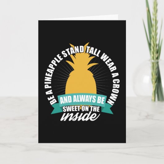 ビーパイナップルスタンド衣服Aクラウン カード (正面)