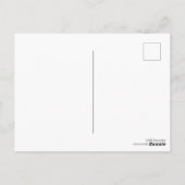 ビーパーソナライズされたイター ポストカード (裏面)