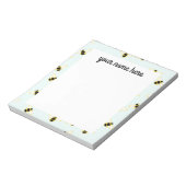 ビーパーソナライズされたズメモ帳 ノートパッド (回転)