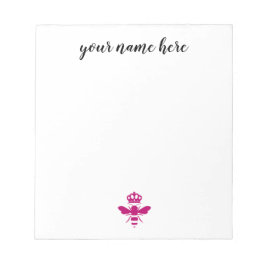 ビーパーソナライズされたメモ帳 ノートパッド