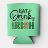 ビーパーソナライズされたルクール食べ- Drink Be Irish 缶クーラー (正面)