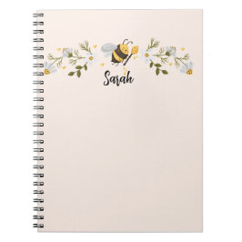 ビーパーソナライズされたー名カスタム帳 ノートブック