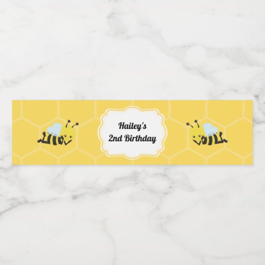 ビーパーティーボトル用ラベル ペットボトルラベル (シングルラベル)