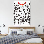 ビービスとお尻ヘッドのサンタ・トナカイのクリスマスT-Sh キャンバスプリント (インサイチュ (寝室))