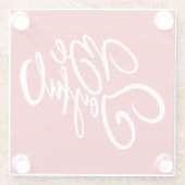 ビービッエレガントグホリデーデザイン ガラスコースター (裏面)