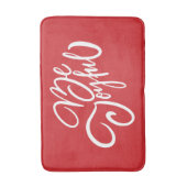 ビービッエレガントグホリデーデザイン バスマット (正面縦)