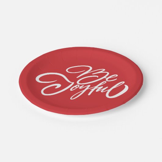 ビービッエレガントグホリデーデザイン ペーパープレート (アングル)