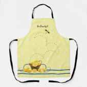 ビービューティフルオールオーバープリントエプロン エプロン (正面)
