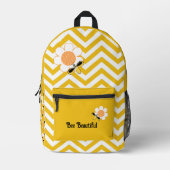 ビービューティフルプリントカットシューバックパック プリントバックパック (正面)