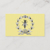 ビービーキーパーハニーファーム | Queen Bee 名刺 (裏面)