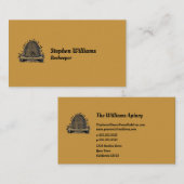 ビービーキーパーハニーファーム | Skipヴィンテージ蜂の巣 名刺 (正面/裏面)