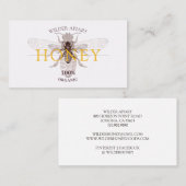 ビービービーキーパービーキープアピールハニー金ゴールド 名刺 (正面/裏面)