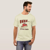 ビーフのワイシャツ Tシャツ (正面フル)