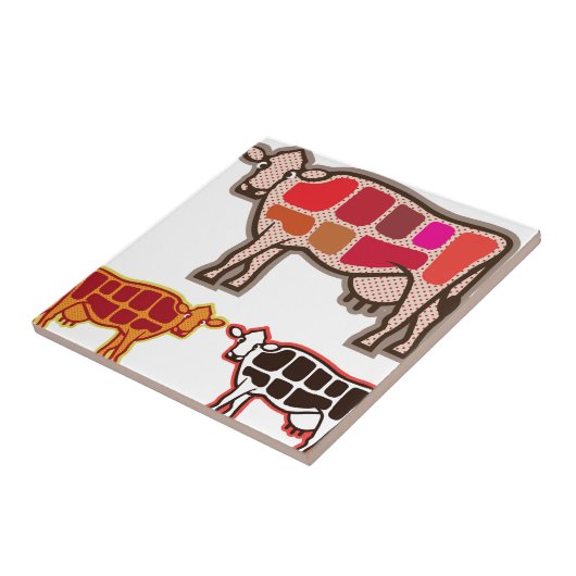 ビーフの切口 タイル (側面)