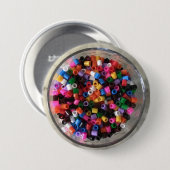 ビーファンキーズカラフルバッジ 缶バッジ (正面&裏面)