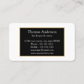 ビーファームビーキーパービジネスカード 名刺 (裏面)