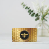 ビーファームビーキーパービジネスカード 名刺 (スタンド正面)