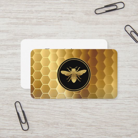 ビーファームビーキーパービジネスカード 名刺 (正面/裏面インサイチュ)