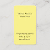 ビーファームビーキーパービジネスカード 名刺 (裏面)