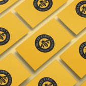 ビーファームビーキーパーロゴイエロー&ブラック 名刺