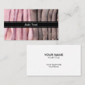 ビーフアンドハム 名刺 (正面/裏面)