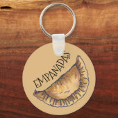 ビーフエンパナスペインのダス中南米フードペストリー キーホルダー (正面)