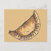 ビーフエンパナスペインのダス中南米フードペストリー ポストカード (正面)