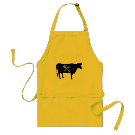 ビーフキングオブミートフードバーベキュー スタンダードエプロン (正面)