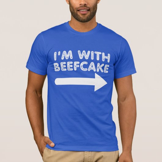 ビーフケーキと一緒 Tシャツ (正面)