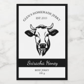 ビーフジャーキーラベル フードラベル (シングルラベル)