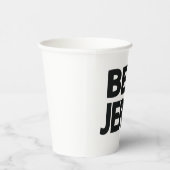 ビーフジャーキー大文字デザイン 紙コップ (右)