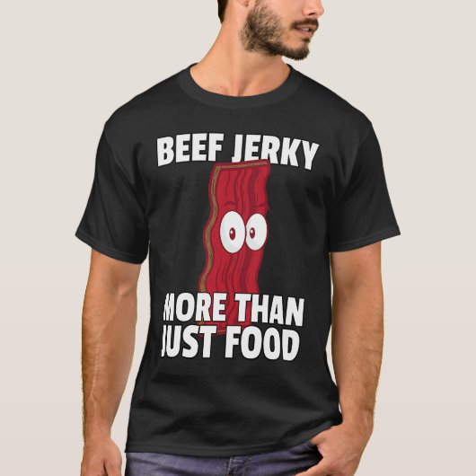 ビーフジャーキー ヘルシー ケトスティック Tシャツ (正面)