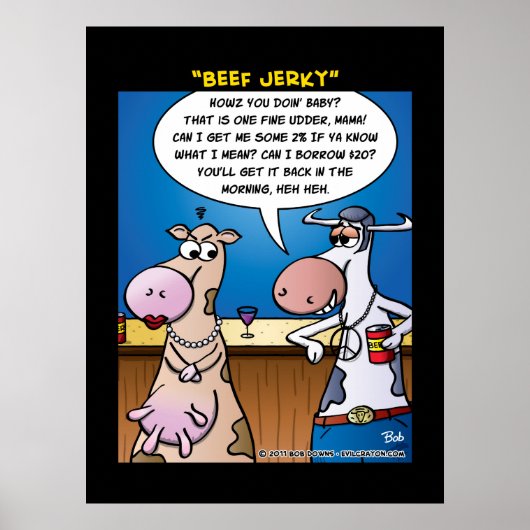 「ビーフジャーキー」 ポスター (正面)