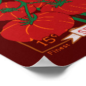 ビーフステーキトマトシードパケットポスタはっきりしたー(赤) ポスター (角)