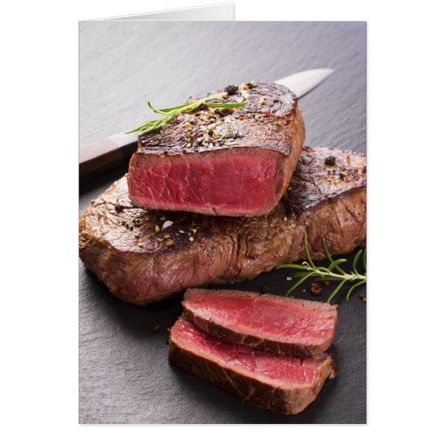 ビーフステーキ (正面)