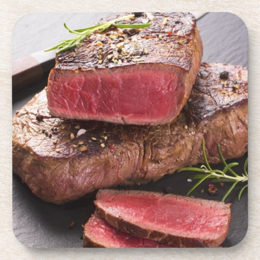 ビーフステーキ コースター (正面)