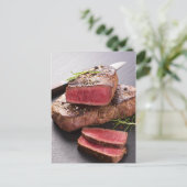 ビーフステーキ ポストカード (スタンド正面)