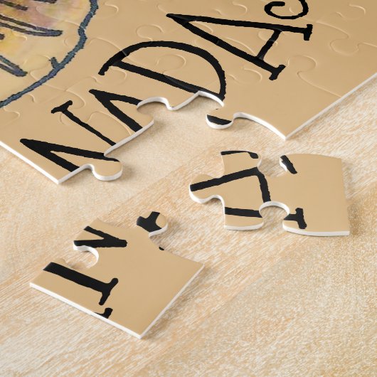 ビーフチーズエンパナダス中南米フードペストリー ジグソーパズル (側面)