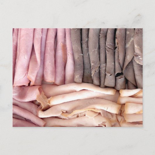 ビーフハムターキープラッタ ポストカード (正面)