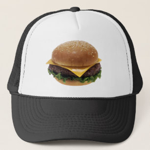 ビーフパティサンドイッチランチフードチーズバーガー キャップ