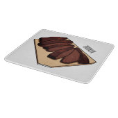 ビーフブリスケット漫画イラストレーション カッティングボード (角)