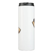 ビーフブリスケット漫画イラストレーション タンブラー (裏面)